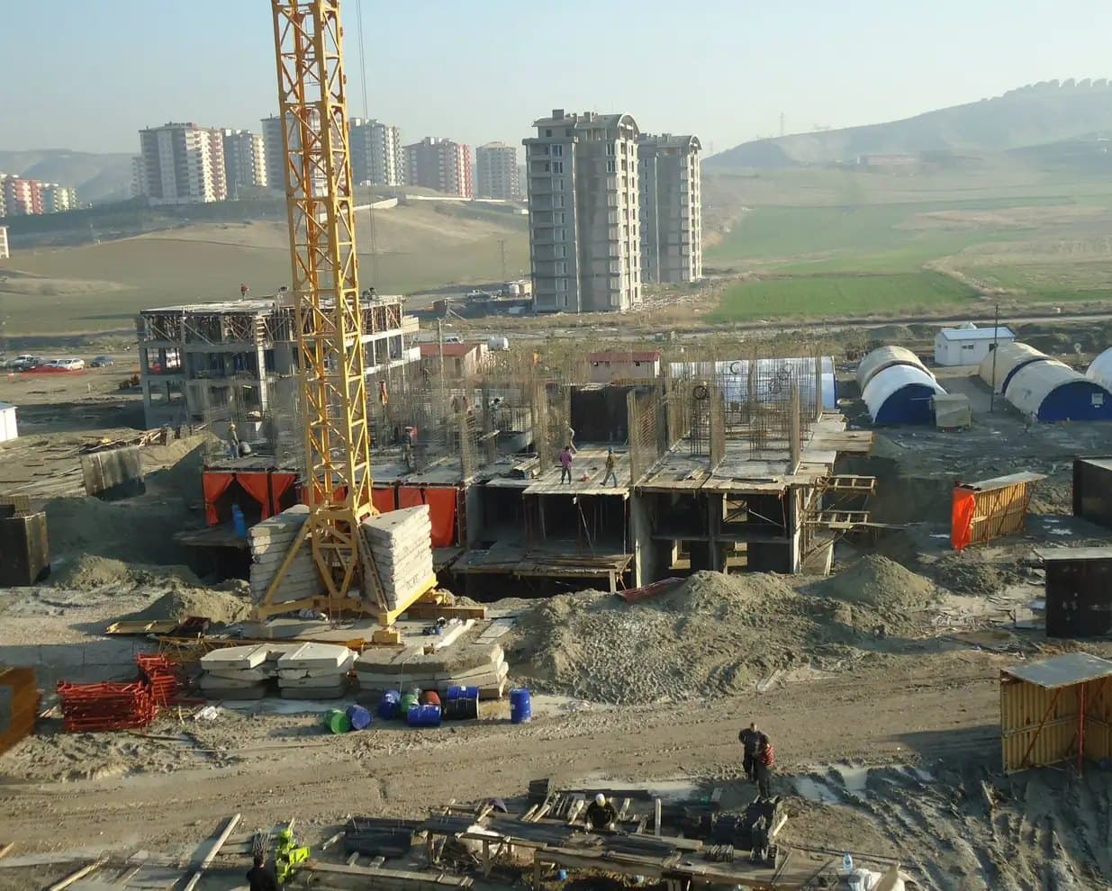 EKA İNŞAAT proje sahası